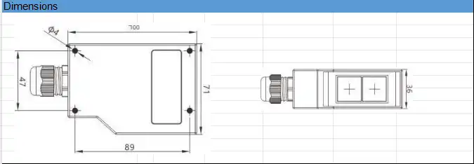 Line installation diagram