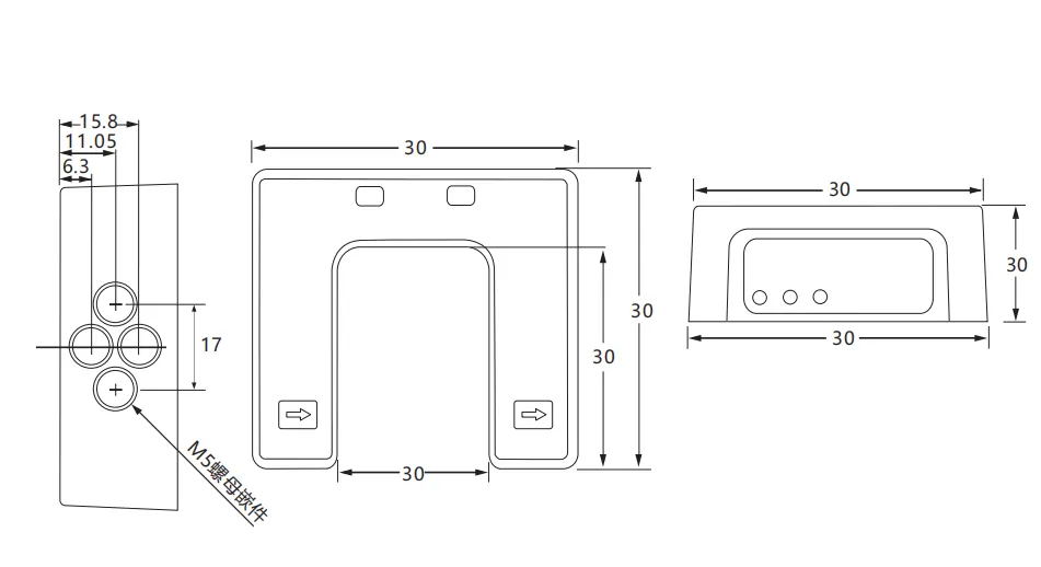 L-Type Slot Photo Sensor Circuit Diagram