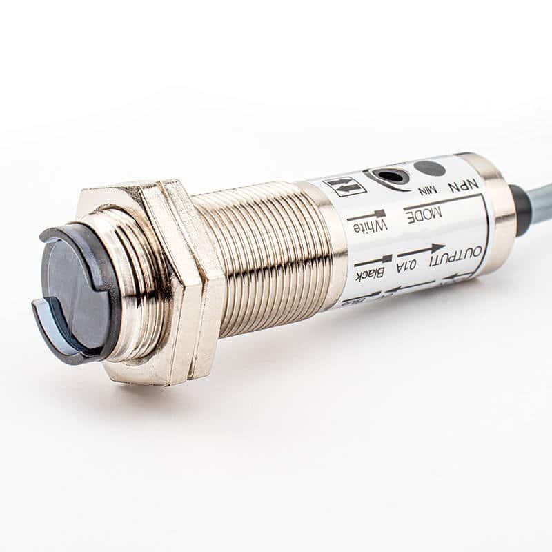 CDD-11P Metal Photoelectric Sensor, PNP NO+NC, 10 cm, 10-30 VDC