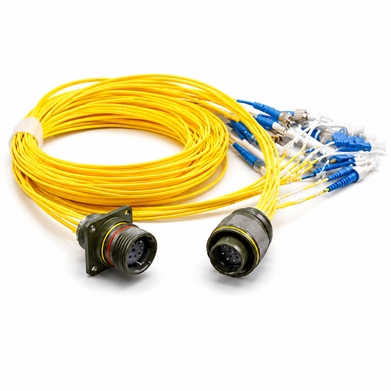 XSZ fiber optic cables and sensing heads for industrial detection