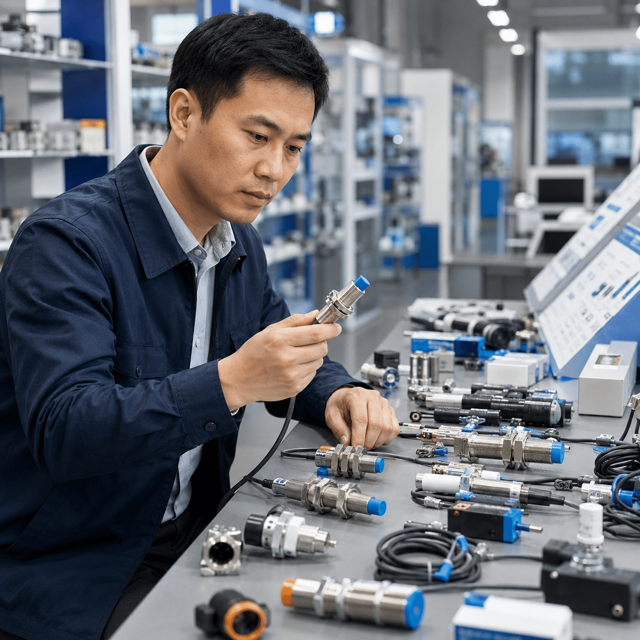 Proximity sensor guide for industrial automation selection