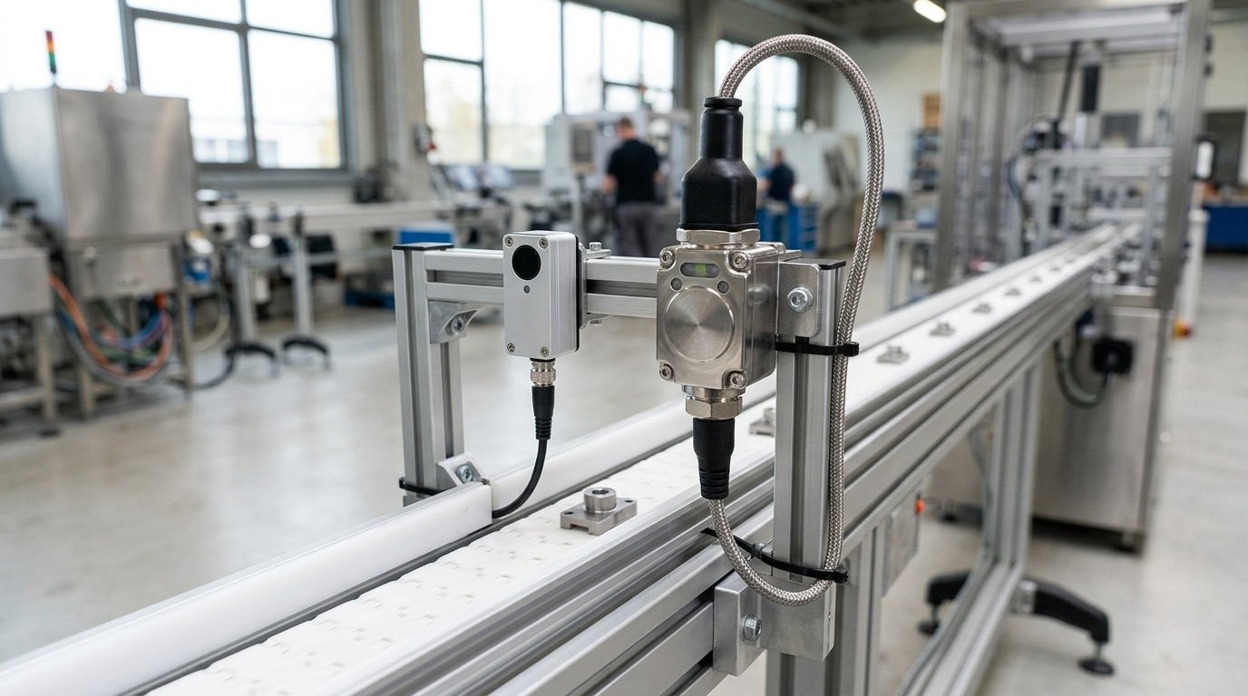 IP67 vs IP68 sensor size and connector comparison on factory equipment