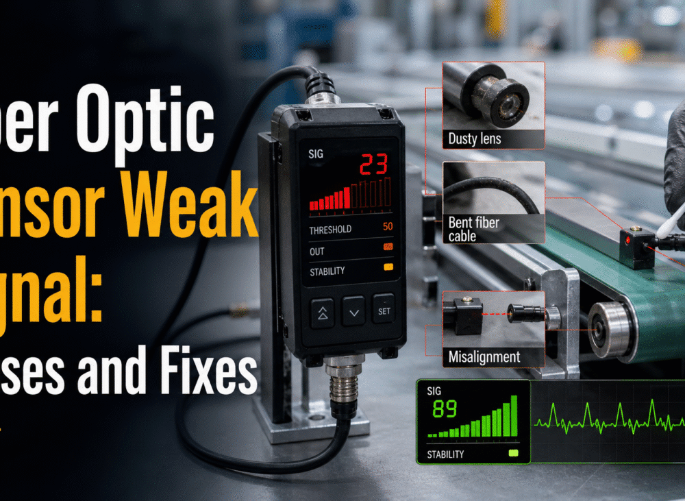 Fiber Optic Sensor Weak Signal: Causes and Fixes