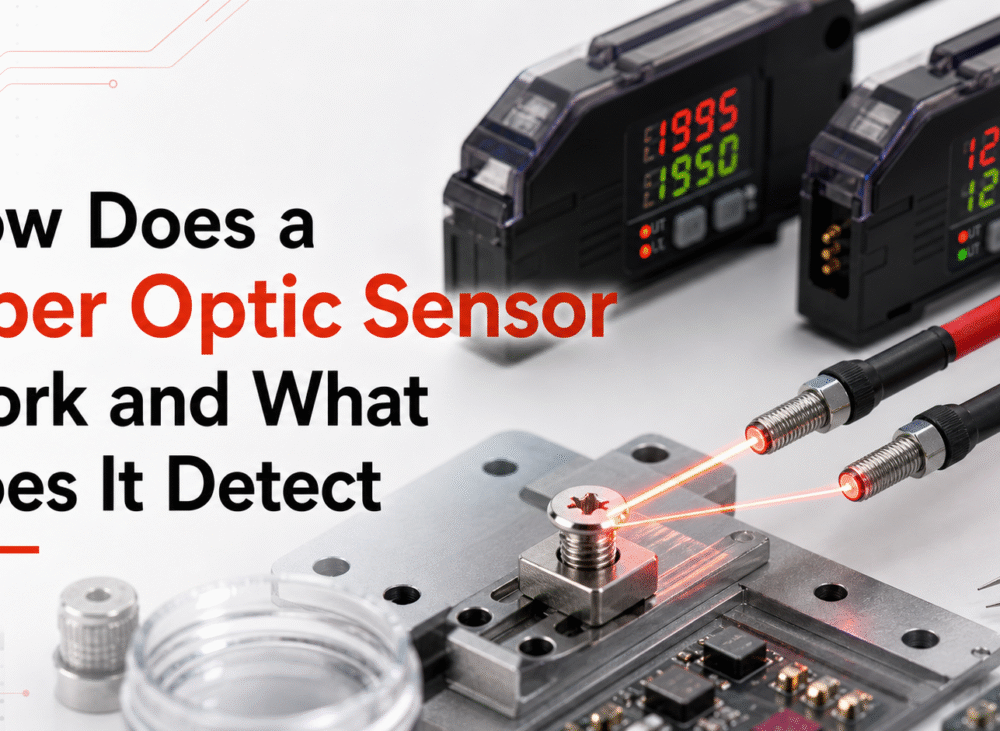 How Does a Fiber Optic Sensor Work and What Does It Detect