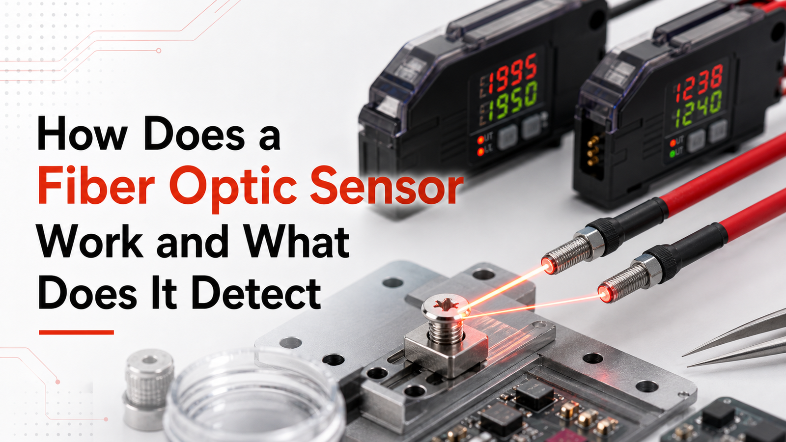 How Does a Fiber Optic Sensor Work and What Does It Detect