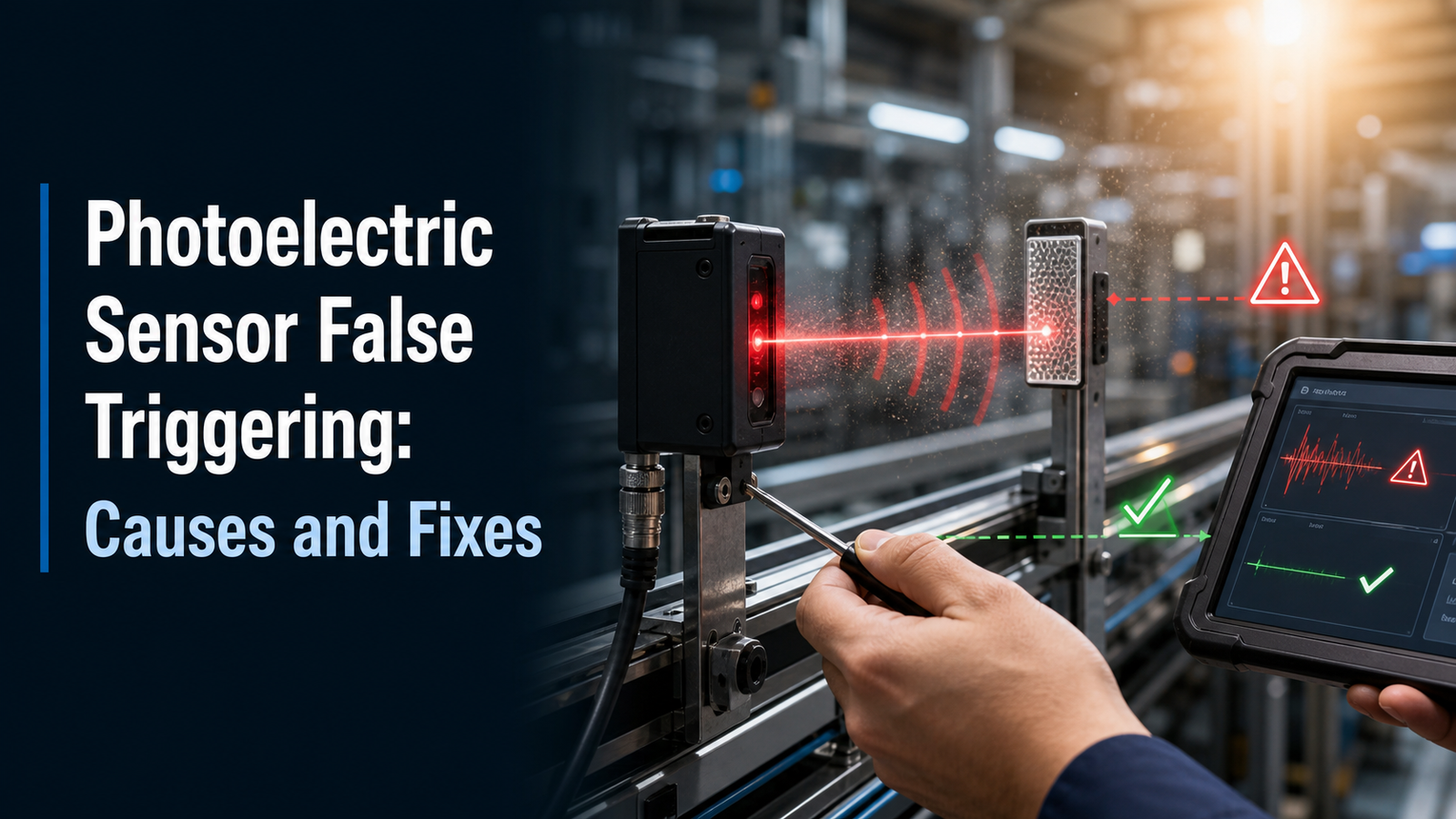 Photoelectric Sensor False Triggering: Causes and Fixes