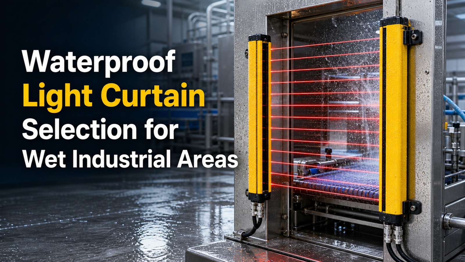 Waterproof Light Curtain Selection for Wet Industrial Areas