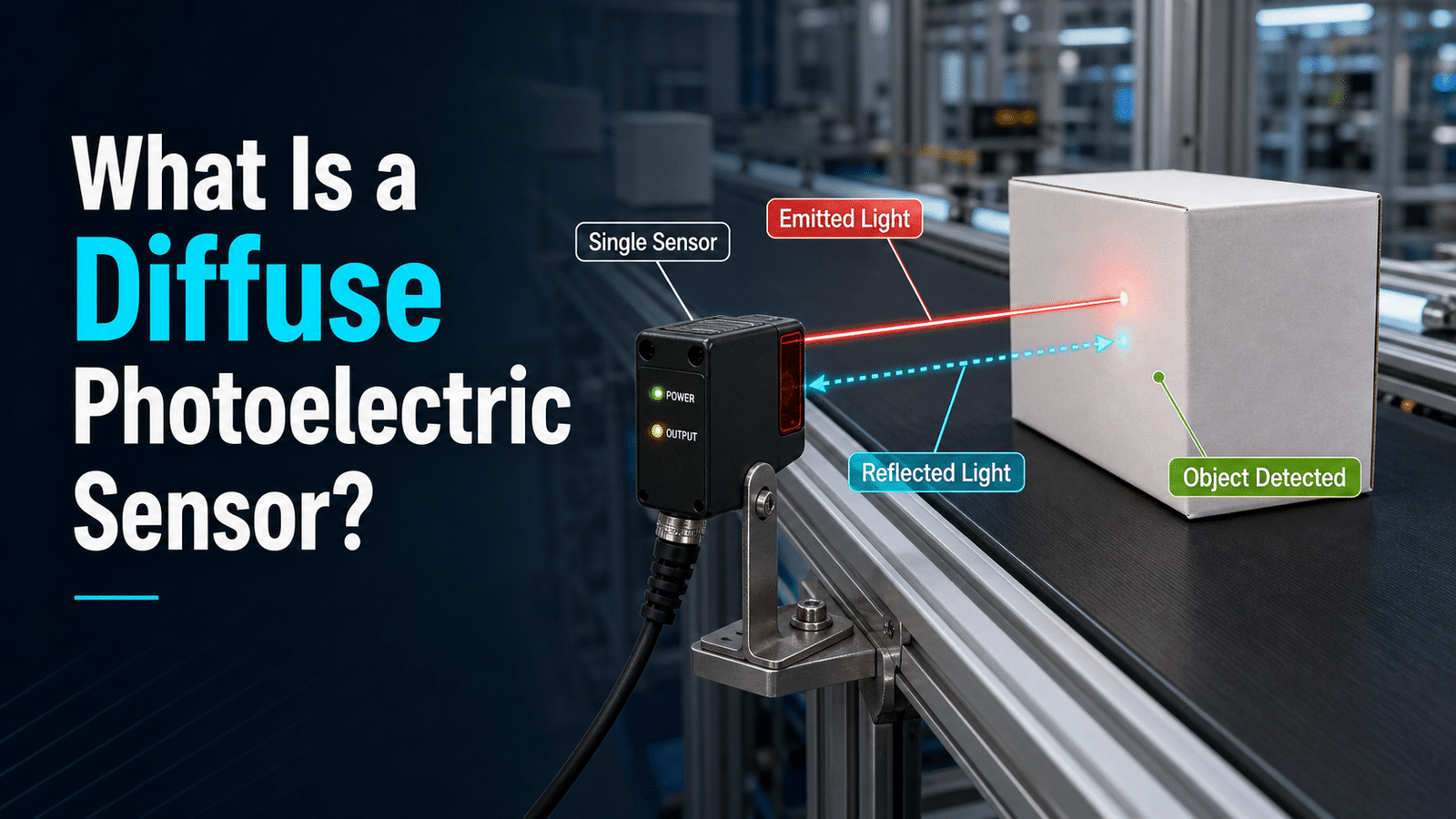 What Is a Diffuse Photoelectric Sensor