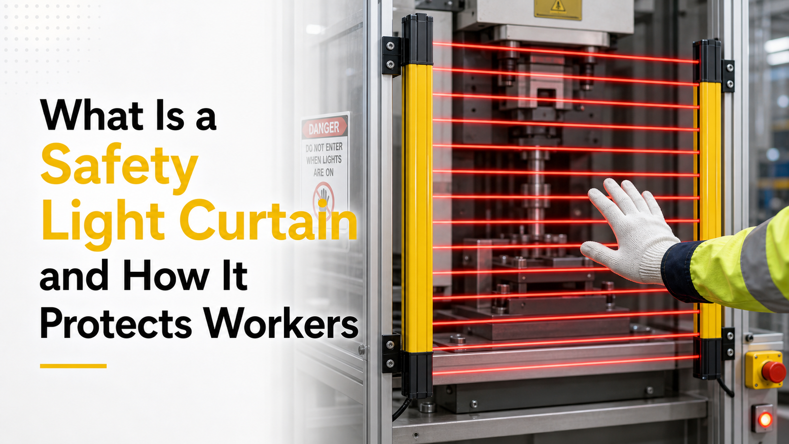 What Is a Safety Light Curtain and How It Protects Workers