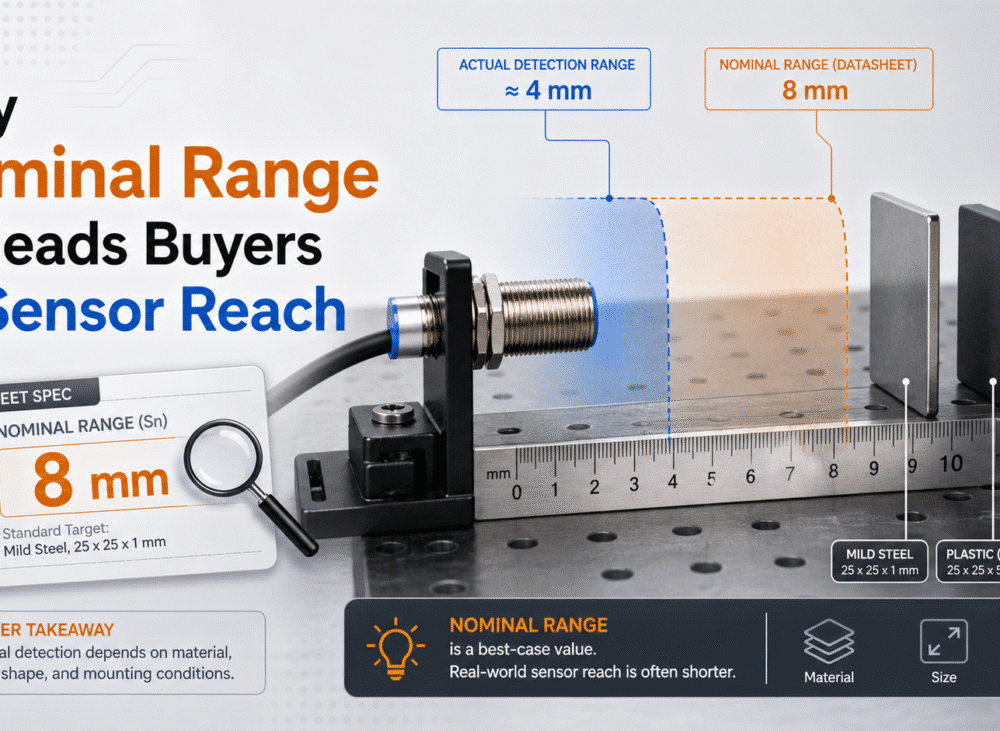Why Nominal Range Misleads Buyers on Sensor Reach